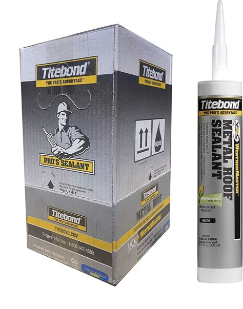 titebond metal roof sealant translucent